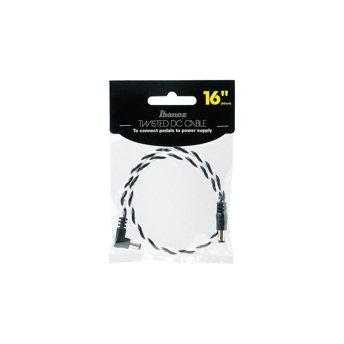 DCT16-BWH Twisted-pair DC cable 16''/40cm