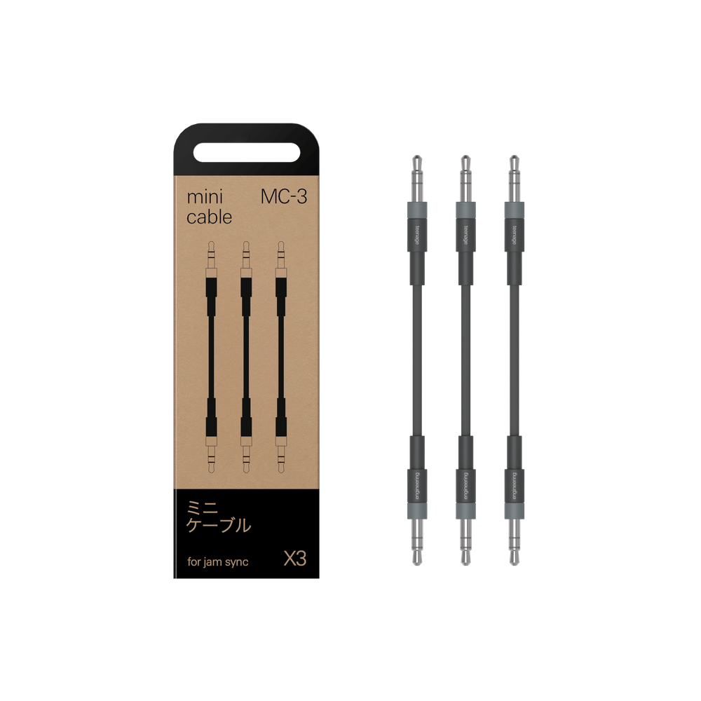 Teenage Engineering - MC-3 PO Sync Cable 3-pack - Musik Utan Gränser
