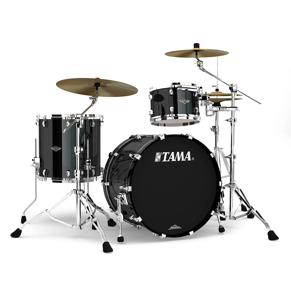 WBS32RZS-PBK Starclassic Walnut/Birch 3-shellkit lackerade i Piano Black