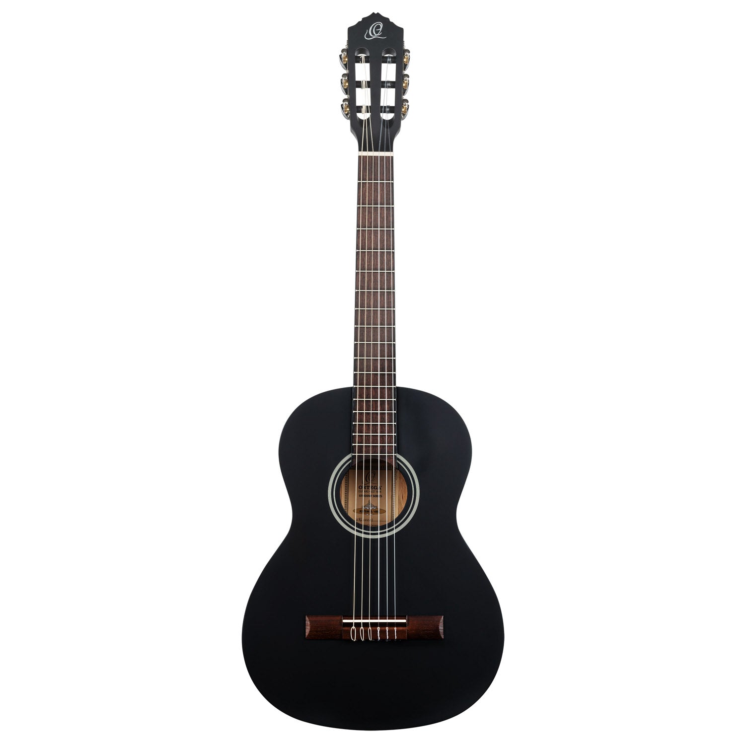Ortega - RST5M-3/4BK Satin Black 3/4 - Musik Utan Gränser 