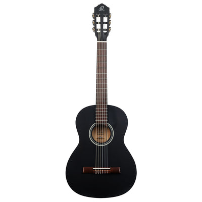 Ortega - RST5M-3/4BK Satin Black 3/4 - Musik Utan Gränser 