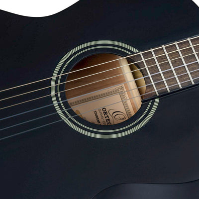 Ortega - RST5M-3/4BK Satin Black 3/4 - Musik Utan Gränser 