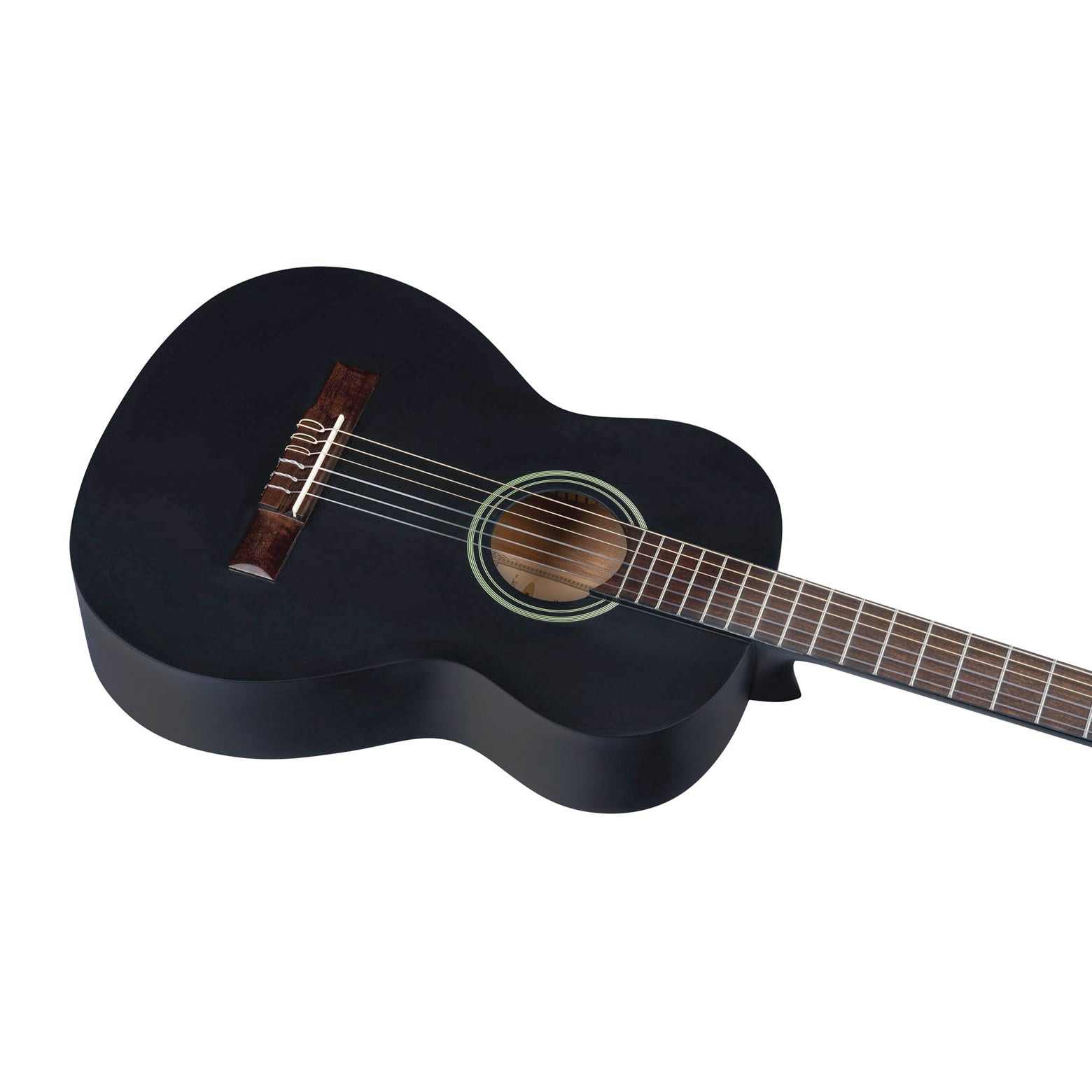 Ortega - RST5M-3/4BK Satin Black 3/4 - Musik Utan Gränser 