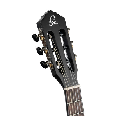 Ortega - RST5M-3/4BK Satin Black 3/4 - Musik Utan Gränser 