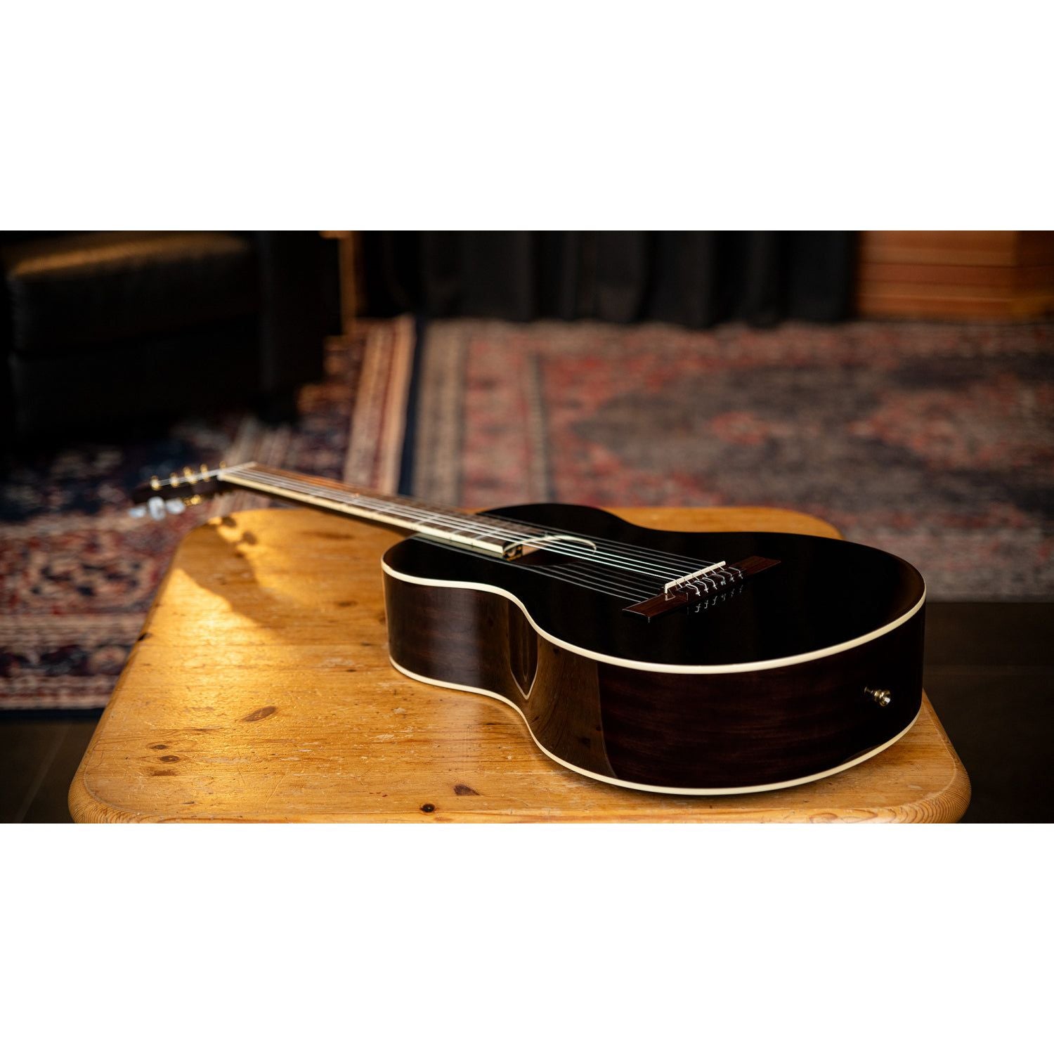 Ortega - RRA-BKT Parlor Body Ranger Black - Musik Utan Gränser 