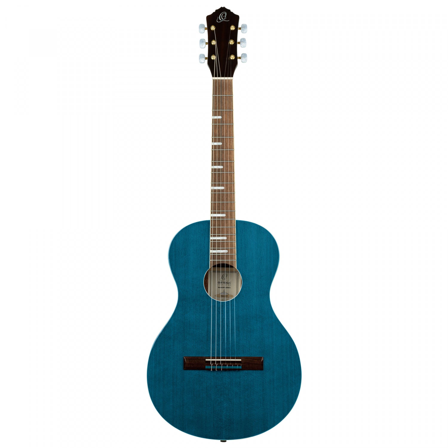 Ortega - RRA-OCT Parlor Body Ranger Ocean Blue - Musik Utan Gränser 