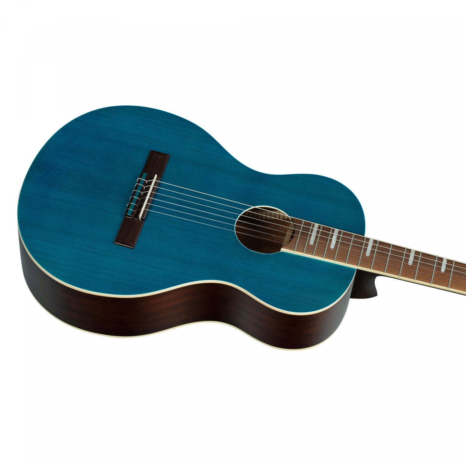 Ortega - RRA-OCT Parlor Body Ranger Ocean Blue - Musik Utan Gränser 
