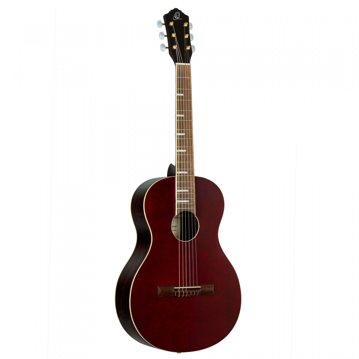 Ortega - RRA-SRT Parlor Body Ranger Stained Red - Musik Utan Gränser 
