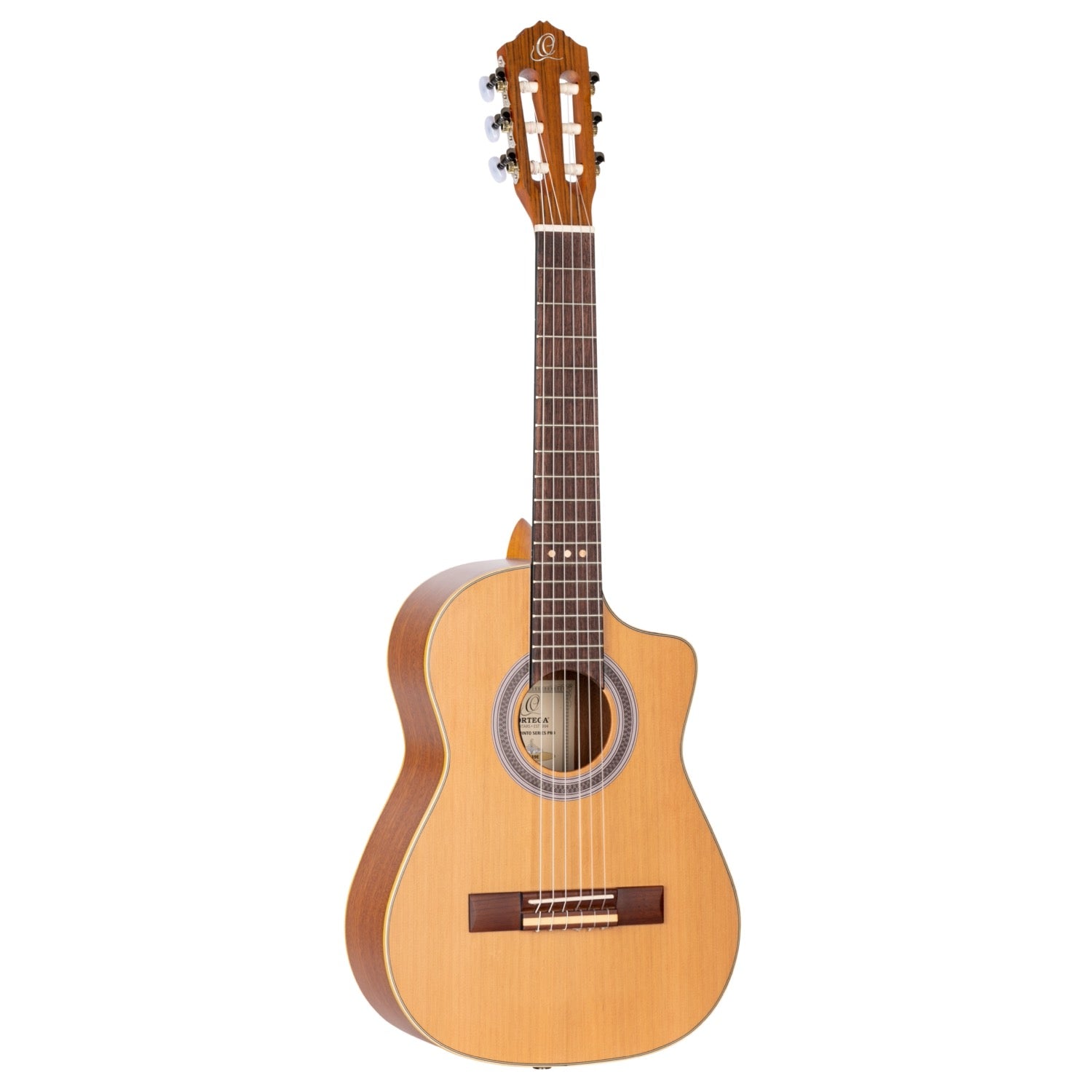 Ortega - RQ39E Klassisk Gitarr Requinto Pro med mik. - Musik Utan Gränser 