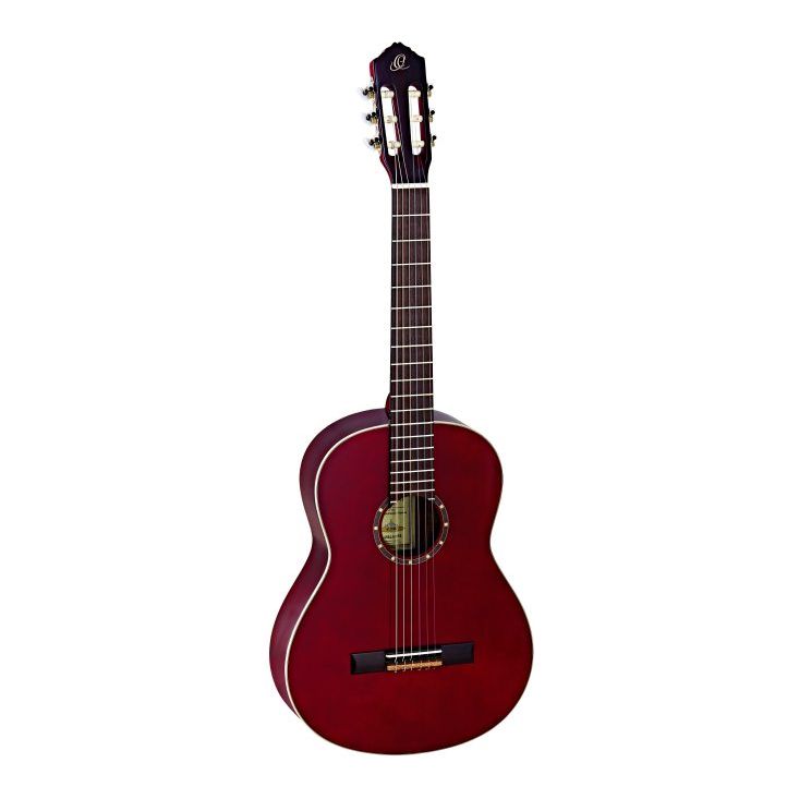 Ortega - R121WR 4/4 Gloss Wine Red - Musik Utan Gränser 