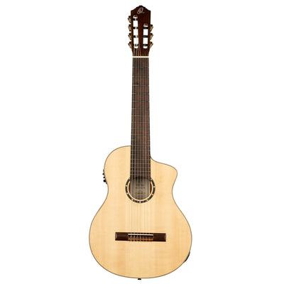 Ortega - RCE133-7 Klassisk gitarr med mik 4/4 7-strängad - Musik Utan Gränser 