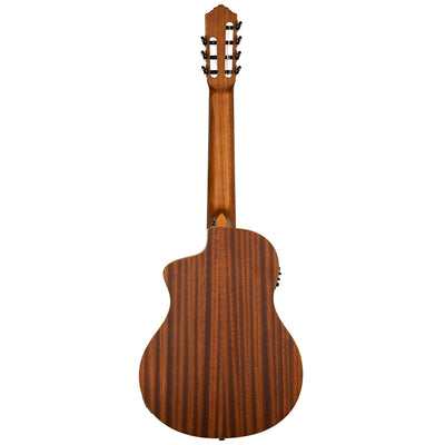 Ortega - RCE133-7 Klassisk gitarr med mik 4/4 7-strängad - Musik Utan Gränser 