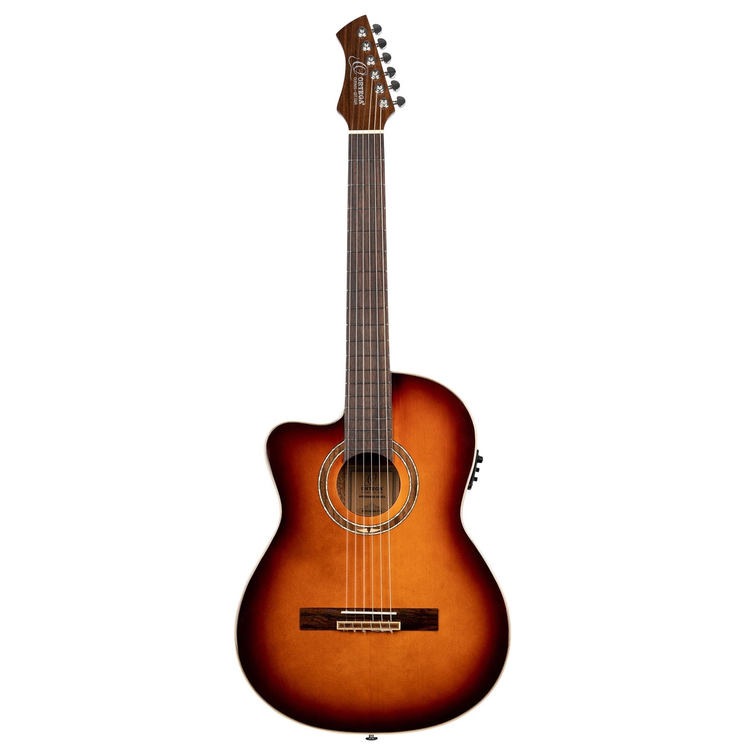 Ortega - RCE238SN-FT-L 4/4 med mik Slim Neck Left - Musik Utan Gränser 