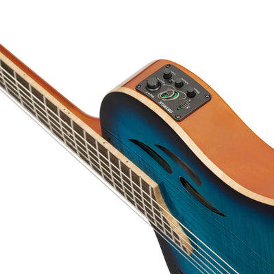 Ortega - RTPDLX-FMA-L gitarr med mik - Musik Utan Gränser 