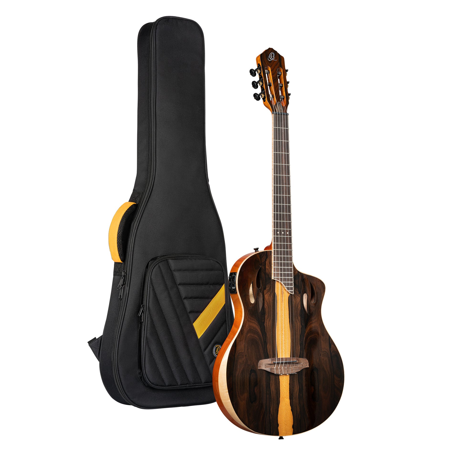 RTP-LTD Nylonstr. gitarr med mik, Thin body, Slim neck