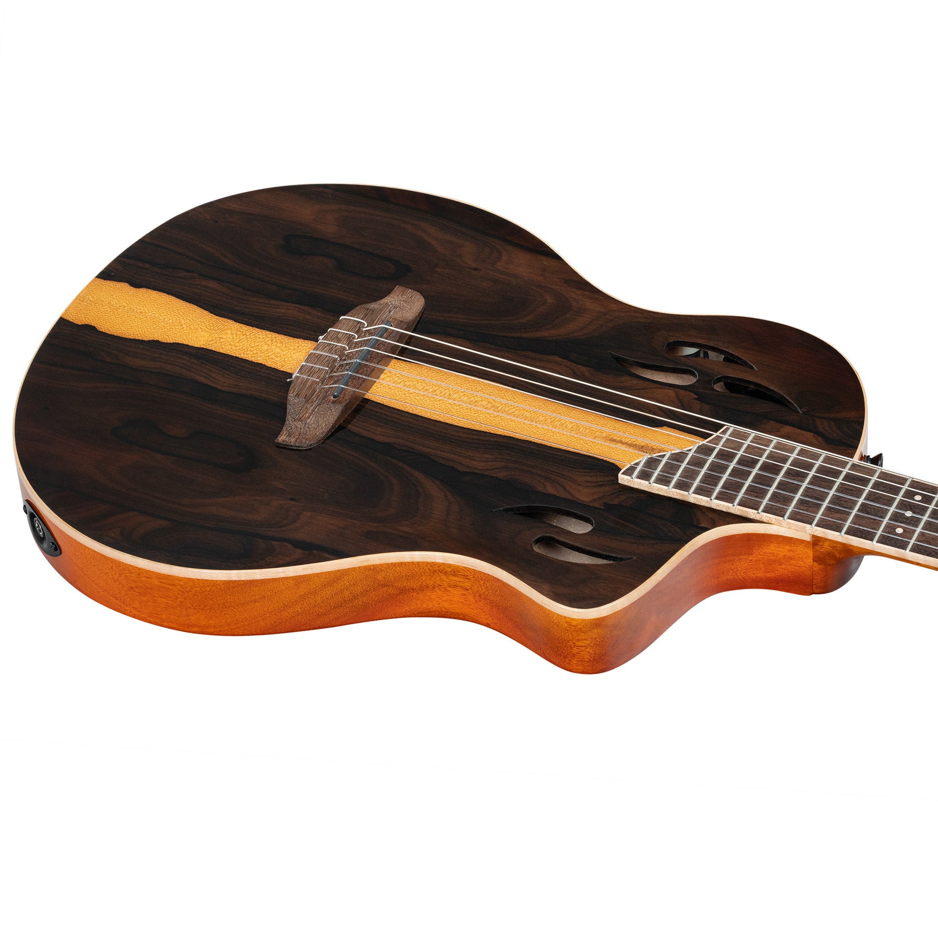 RTP-LTD Nylonstr. gitarr med mik, Thin body, Slim neck