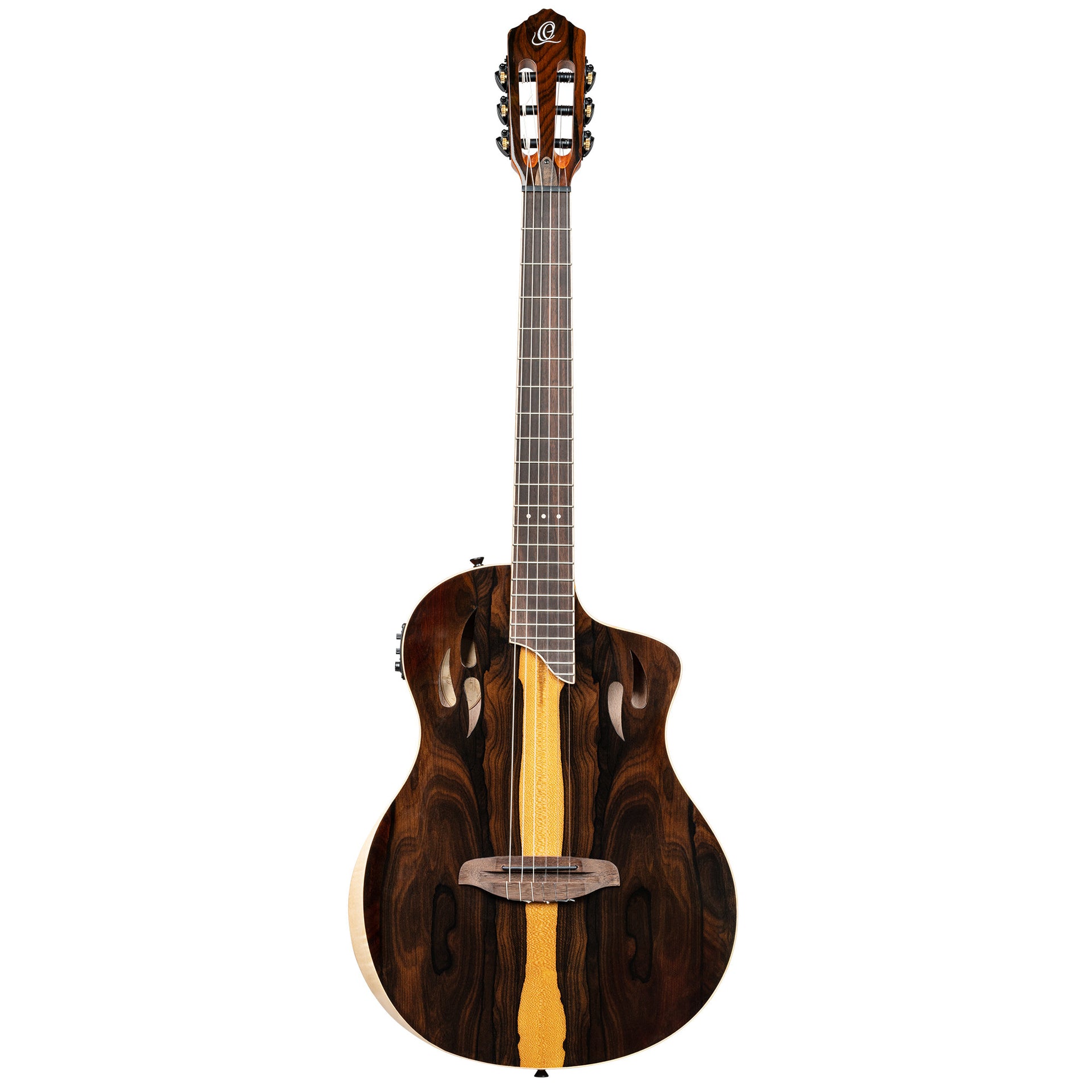 RTP-LTD Nylonstr. gitarr med mik, Thin body, Slim neck