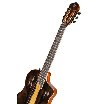 RTP-LTD Nylonstr. gitarr med mik, Thin body, Slim neck
