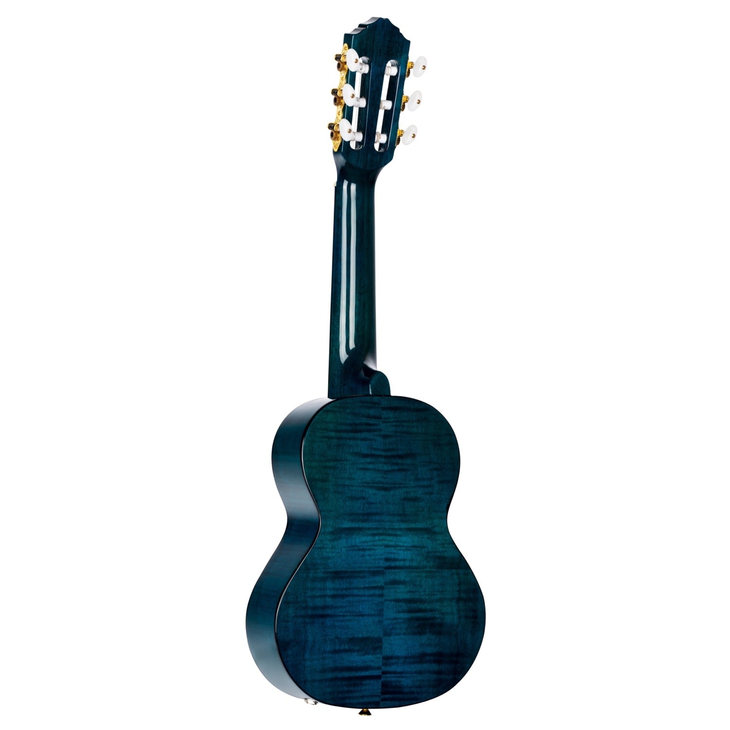 Ortega - RGLE18BLF Guitarlele, med mik & gigbag, Blue Fade - Musik Utan Gränser 