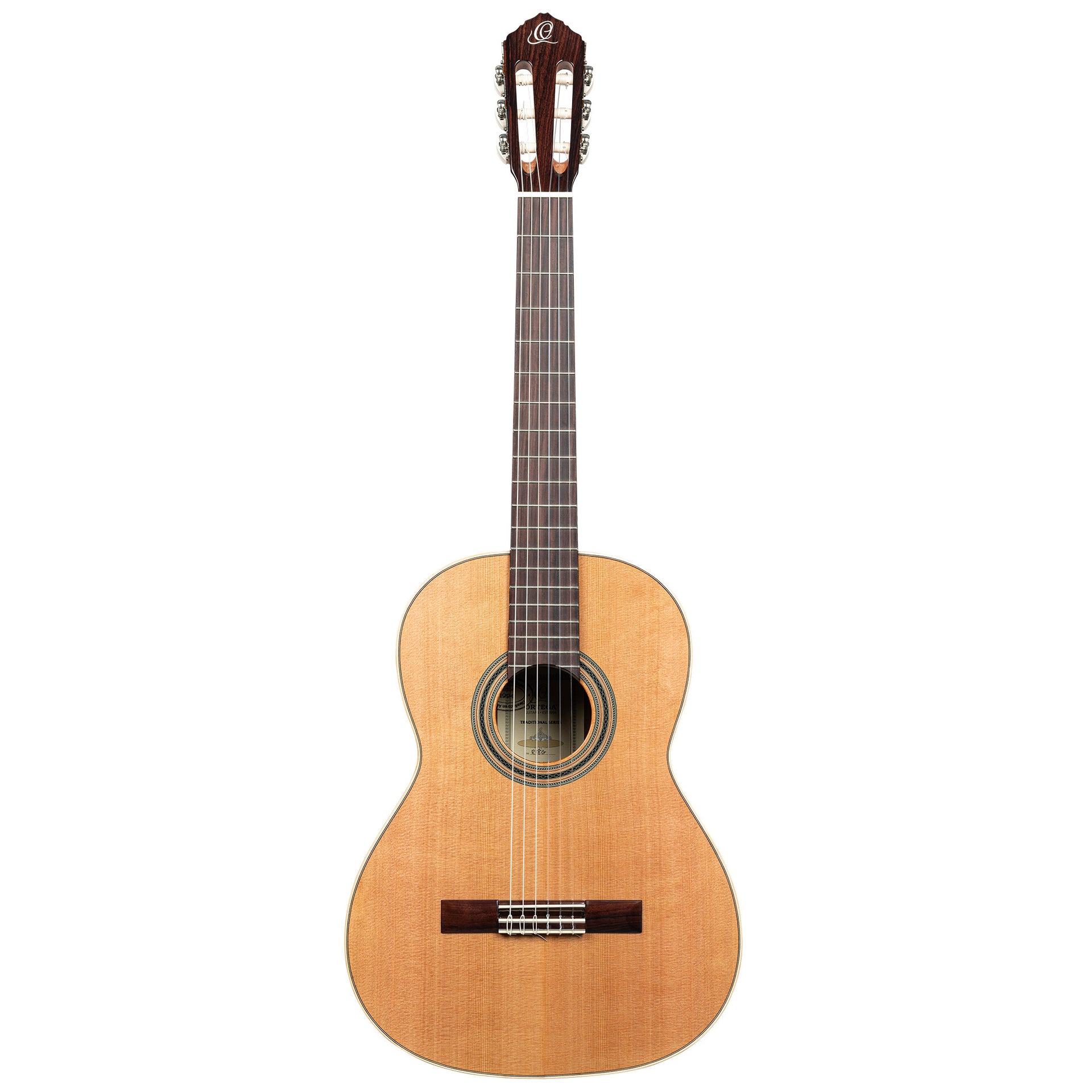 R18G Helsolid klassisk gitarr tillverkad i Spanien (högblank finish)