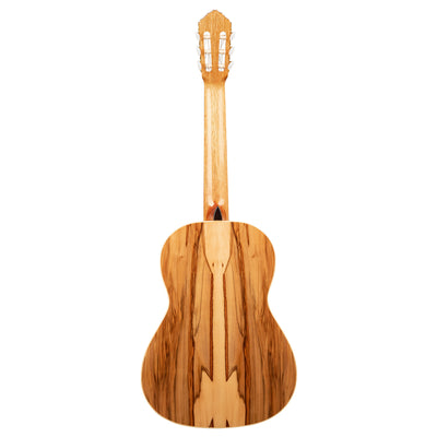 R20GRG-L (vänsterhänt) Helsolid klassisk gitarr tillverkad i Spanien (högblank)