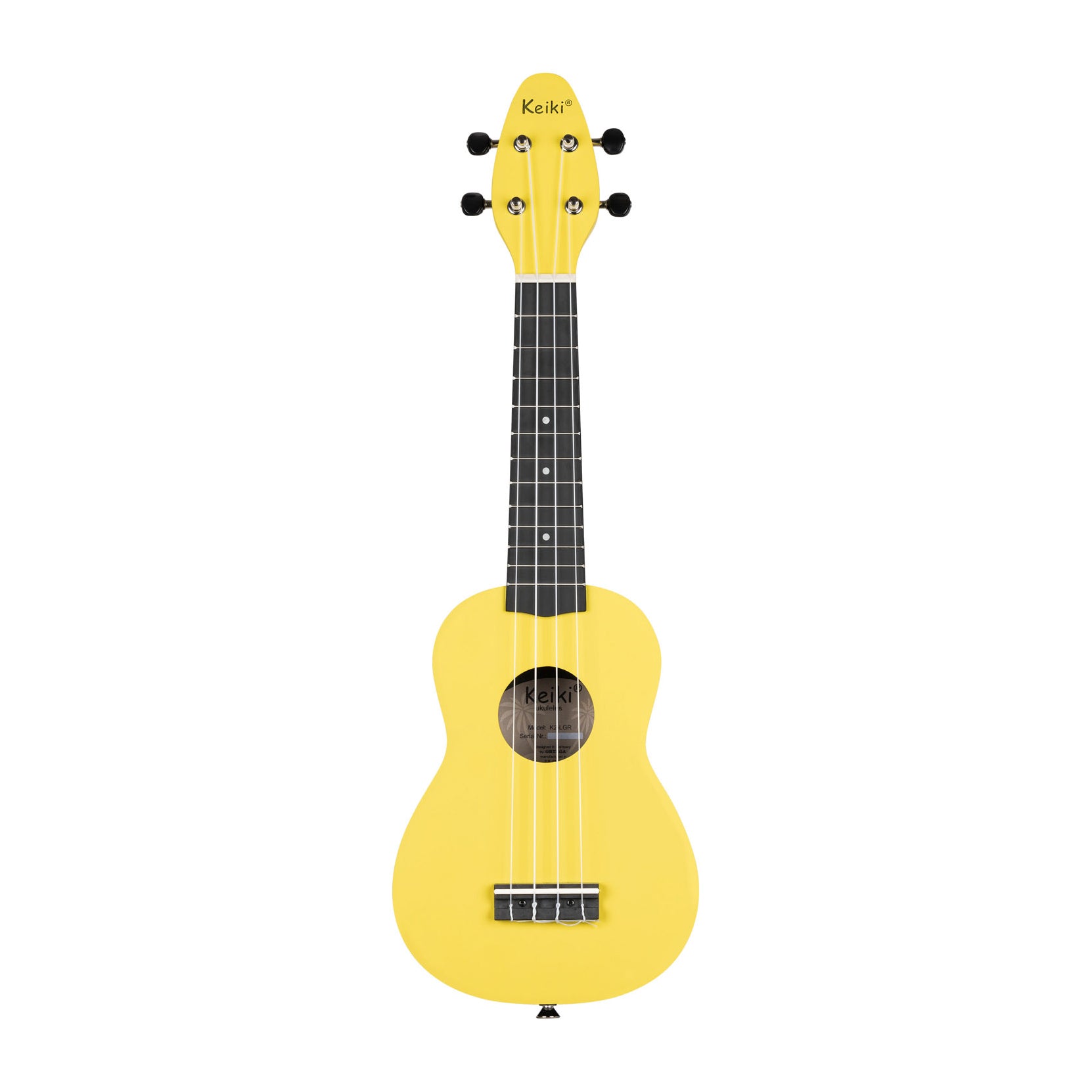Ortega - K2-FYD Lemon Green ukulele paket - Musik Utan Gränser 