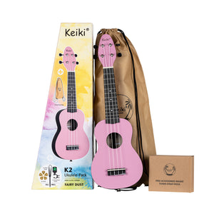 K2-FYD Fairy Dust ukulele paket