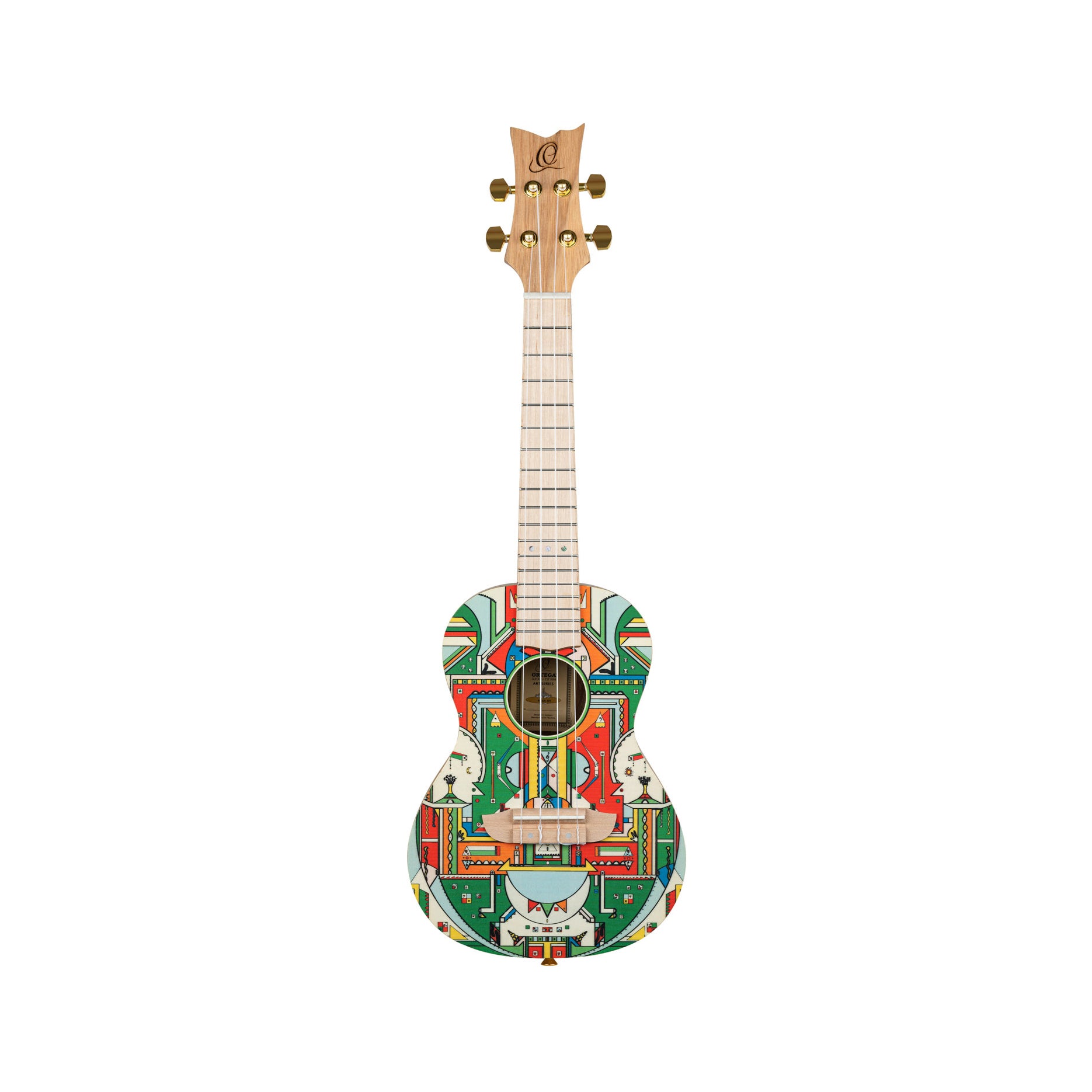 Ortega - RUAR-HY Concert Ukulele ART Series Himalaya - Musik Utan Gränser 