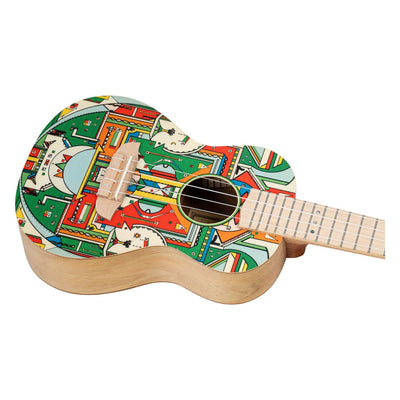 Ortega - RUAR-HY Concert Ukulele ART Series Himalaya - Musik Utan Gränser 