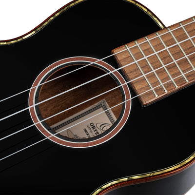 Ortega - RUOX-CC Concert Ukulele Onyx Series - Musik Utan Gränser 
