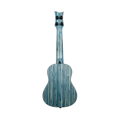 Ortega - RUSWB-CC Concert Ukulele Bamboo Stonewashed Blue - Musik Utan Gränser 
