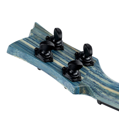 Ortega - RUSWB-CC Concert Ukulele Bamboo Stonewashed Blue - Musik Utan Gränser 