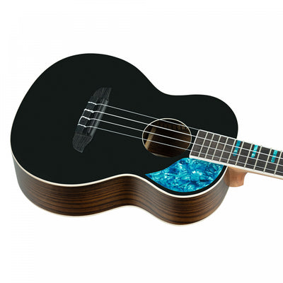 Ortega - RUGH-BKT Tenor Ukulele Ghost Series Black - Musik Utan Gränser 