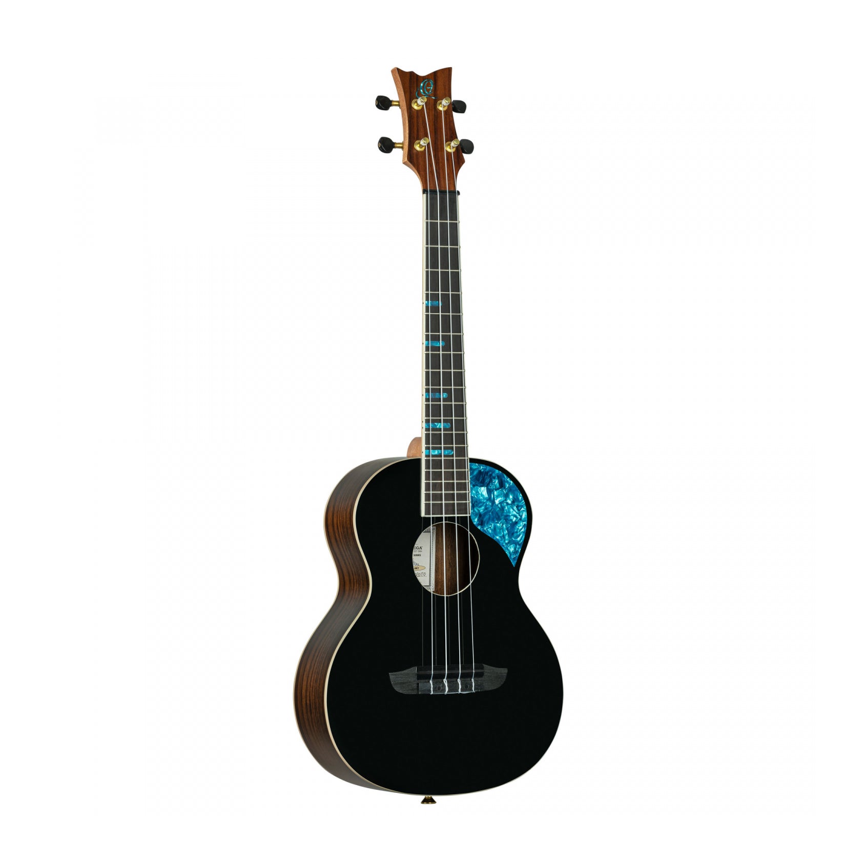 Ortega - RUGH-BKT Tenor Ukulele Ghost Series Black - Musik Utan Gränser 