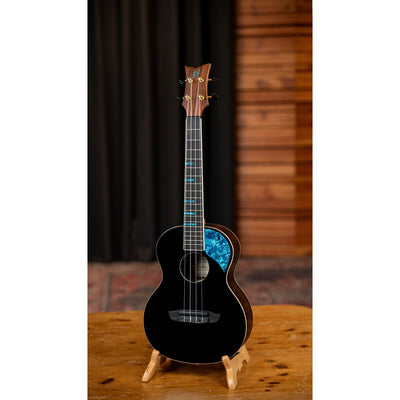 Ortega - RUGH-BKT Tenor Ukulele Ghost Series Black - Musik Utan Gränser 