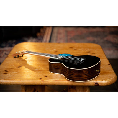 Ortega - RUGH-BKT Tenor Ukulele Ghost Series Black - Musik Utan Gränser 