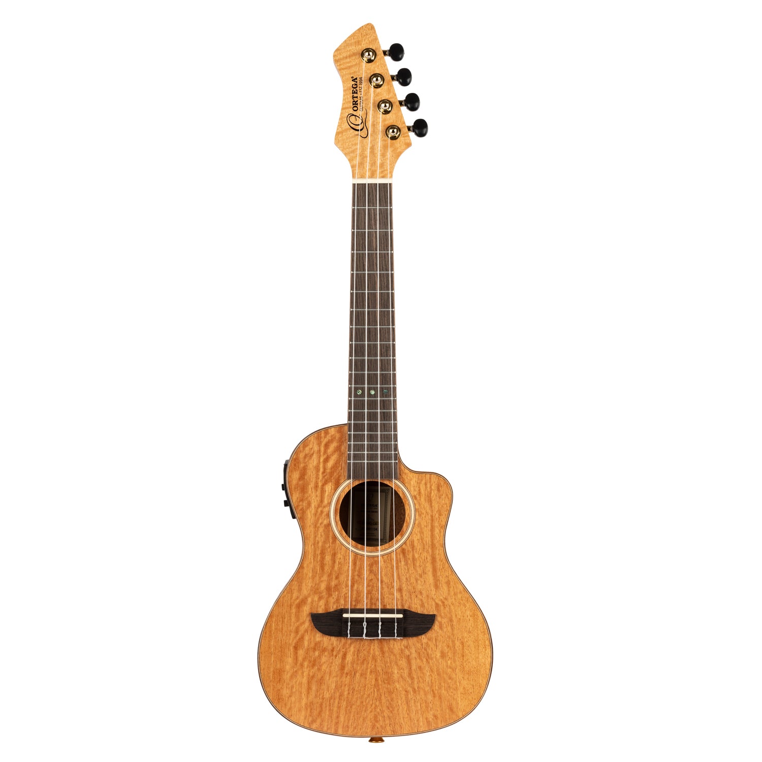 RUMG-CE Concert ukulele m mik och Gigbag