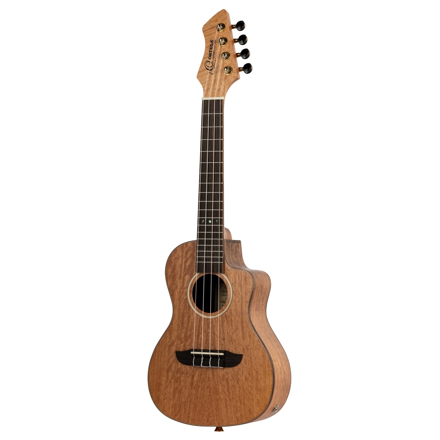 RUMG-CE Concert ukulele m mik och Gigbag