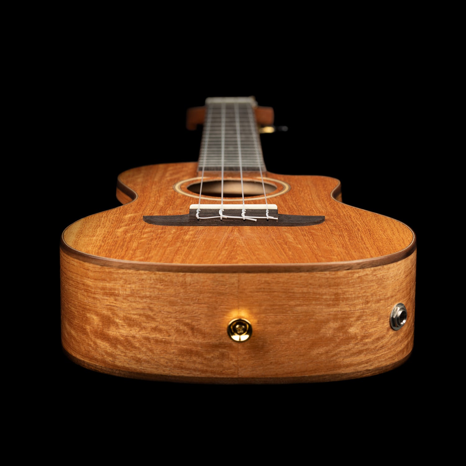 RUMG-CE Concert ukulele m mik och Gigbag