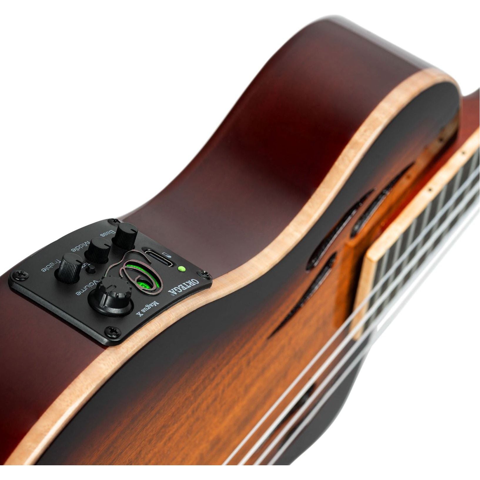 Ortega - RTPX-U-ACA Tenor ukulele Tourplayer Deluxe - Musik Utan Gränser 