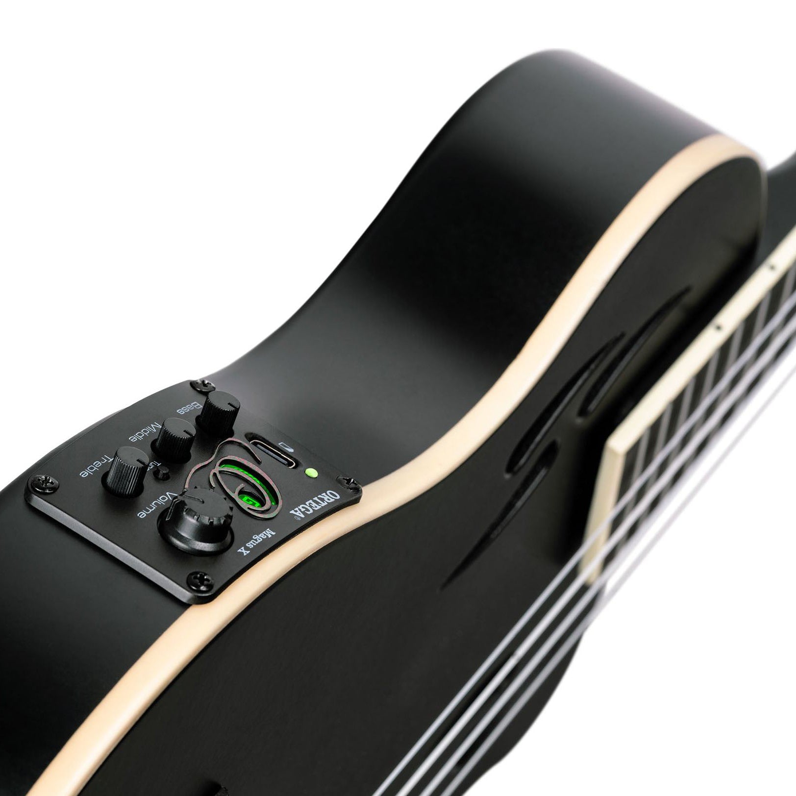 Ortega - RTPS-U-SBK Tenor ukulele Tourplayer Standard - Musik Utan Gränser 