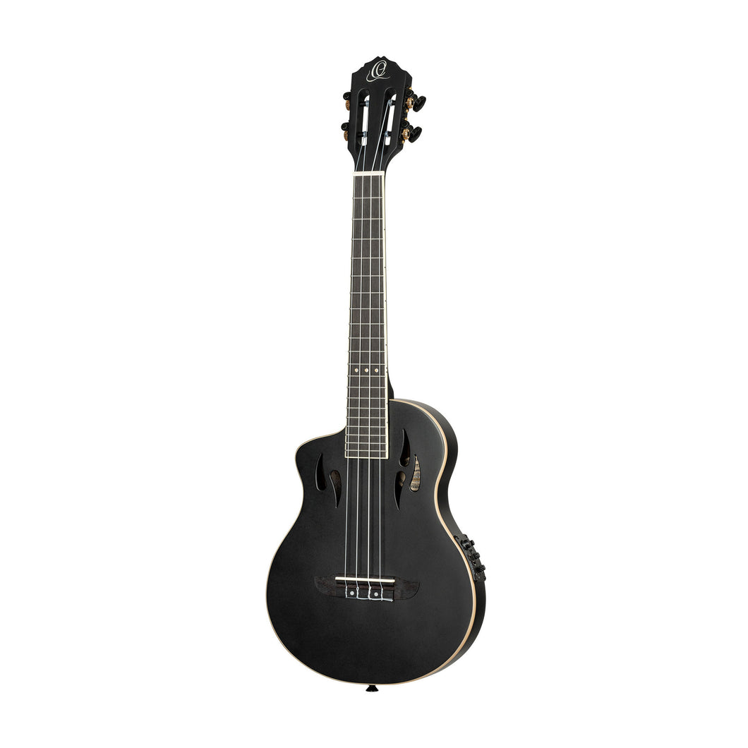 Ortega - RTPS-U-SBK-L Tenor Ukulele med mik vänsterhänt - Musik Utan Gränser 