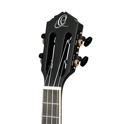 Ortega - RTPS-U-SBK-L Tenor Ukulele med mik vänsterhänt - Musik Utan Gränser 