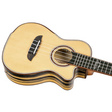 Load image into Gallery viewer, BYWSM-U Concert ukulele med mik o bag
