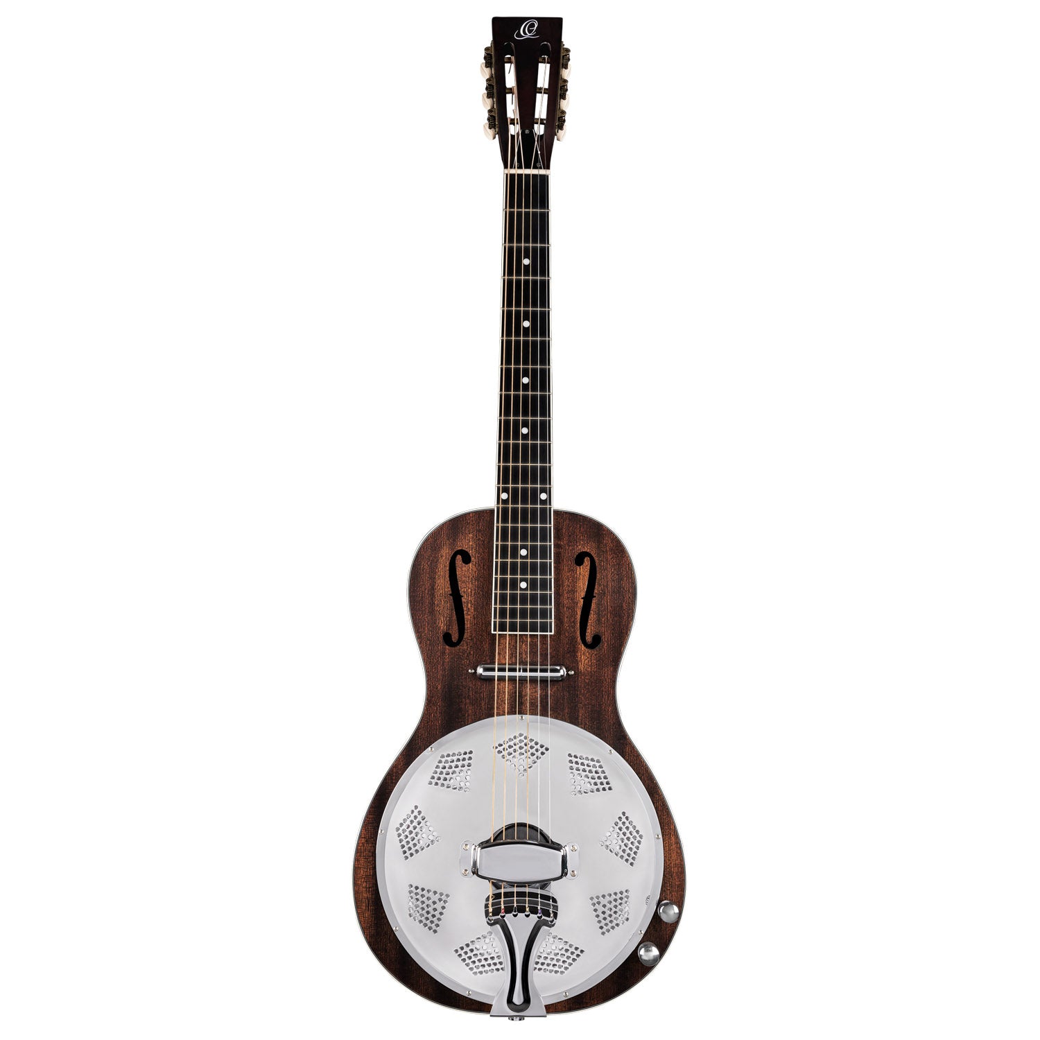 Ortega - RRG30E-WB Resonator Gitarr Americana Series Whiskey Burst - Musik Utan Gränser 