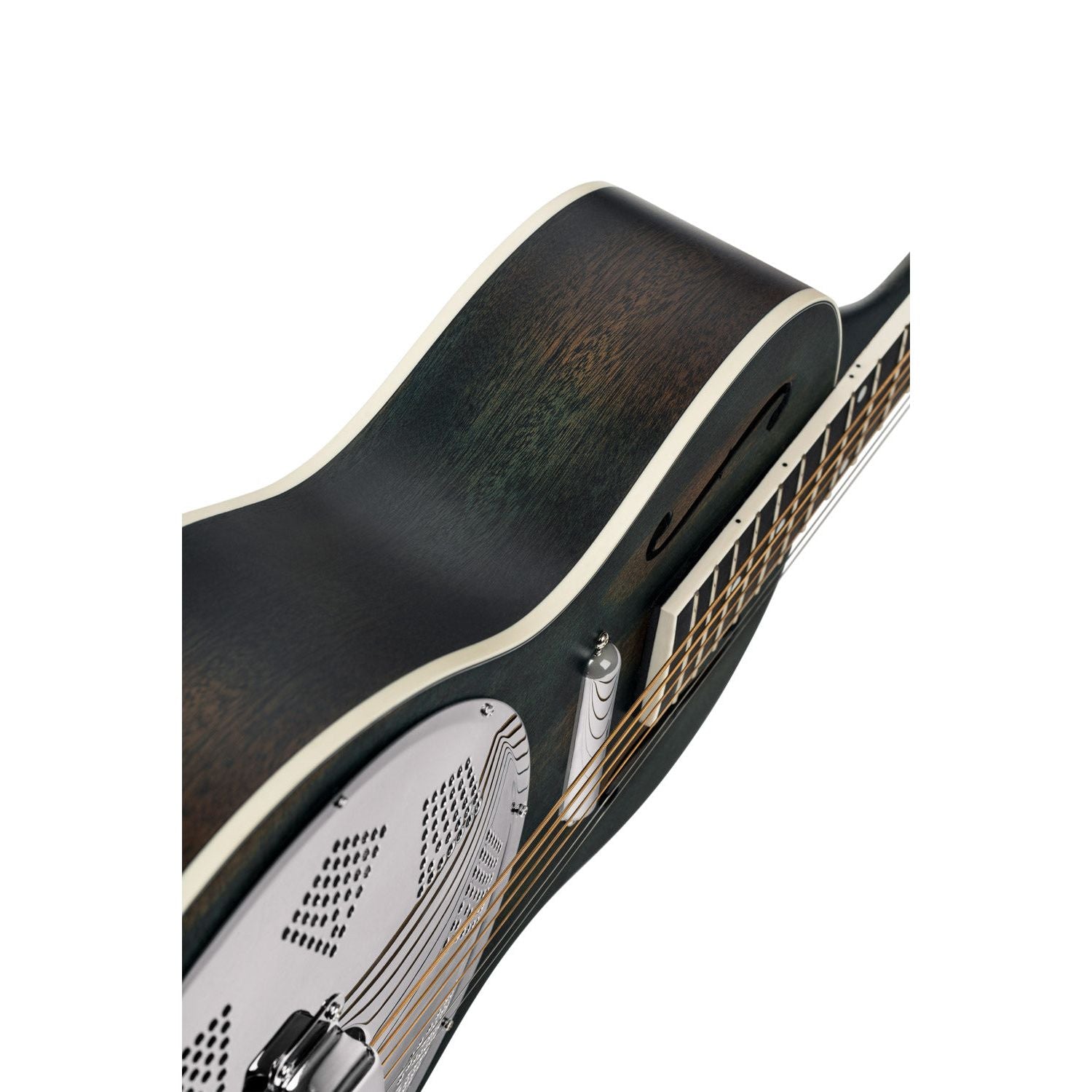 Ortega - RRG30E-DD Resonator gitarr Americana Series Denim - Musik Utan Gränser 