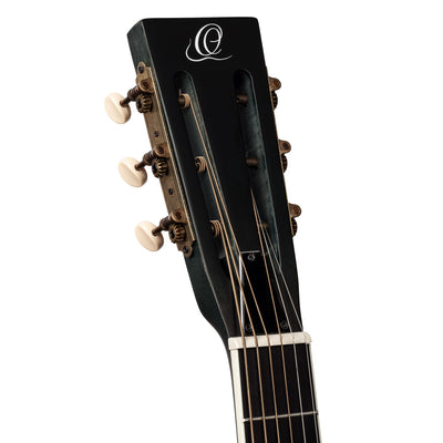 Ortega - RRG30E-DD Resonator gitarr Americana Series Denim - Musik Utan Gränser 