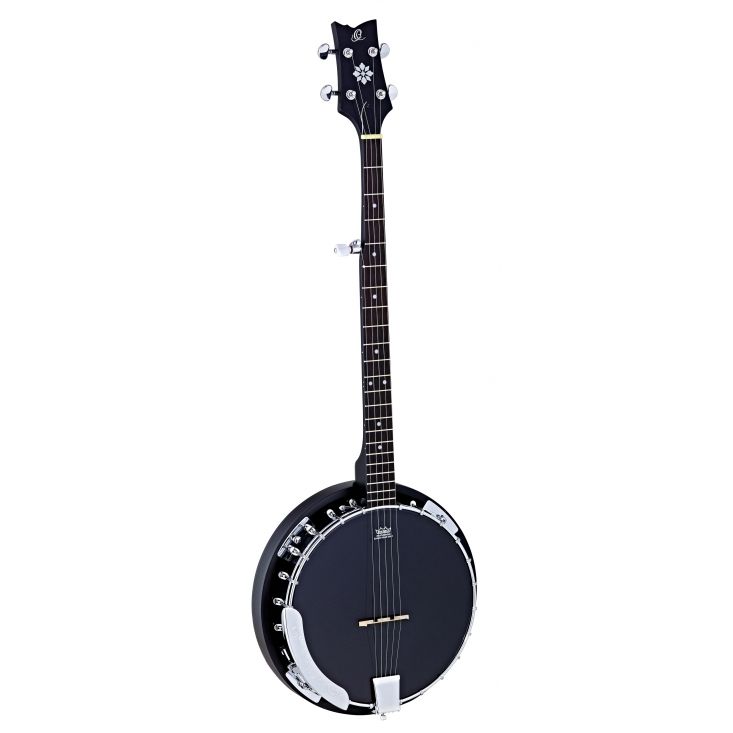 OBJ250-SBK Ortega Banjo Raven Series 5-strängad
