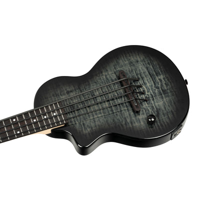 Ortega - NEO-BS-TGB-L Ukulele Bas med mik vänsterhänt - Musik Utan Gränser 