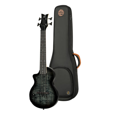 Ortega - NEO-BS-TGB-L Ukulele Bas med mik vänsterhänt - Musik Utan Gränser 